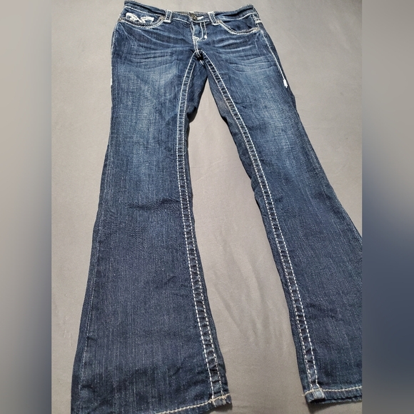 Blue Denim, Big Star Jeans, Slight flare - Picture 2 of 5